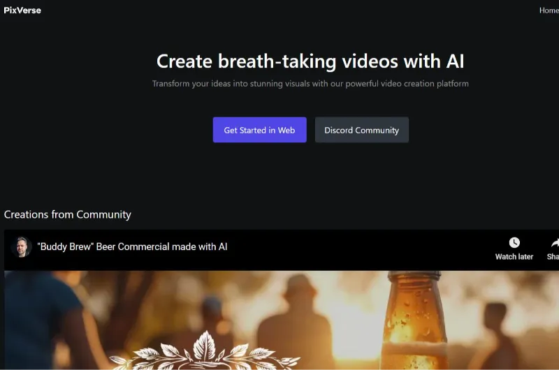 Create Your Pixverse Account